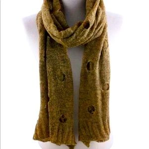 New Marled Honey Mustard Scarf